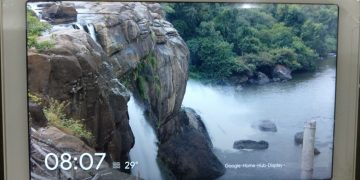 Home Automation via Google Home also as Digital Photo Frame