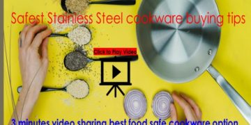 Food safe Allergy free cookware